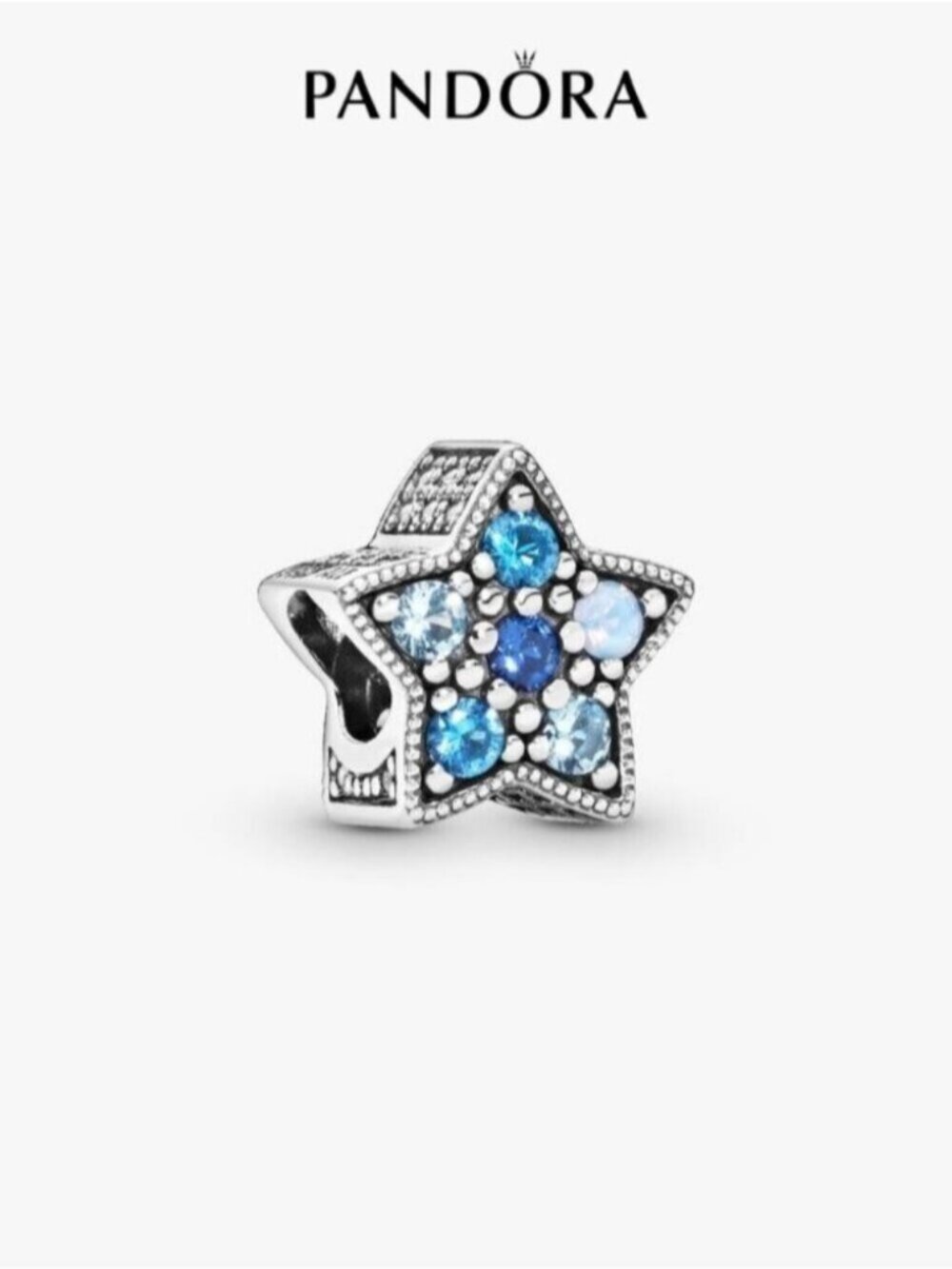 Pandora Bright Blue Star Charm